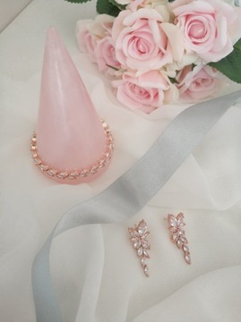 Серьги Amore из розового золота