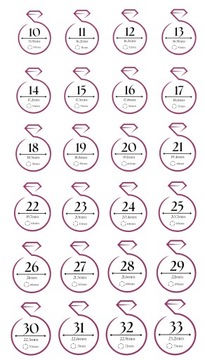 Обручальное кольцо РОЗАРИЙ, серебро пр. 925 Узкое кольцо-четки | р. 22