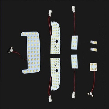 LAMPY LED DO INTERIÉR 8 KUSU TOYOTA PRIUS 30 40 DEKORATIVNÍ OSVĚTLENÍ