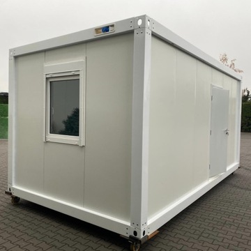 KONTENER MIESZKALNY BIUROWY 6-8 OSÓB 18m2 WYSOKOŚĆ 2,8 m ŚWIETNA IZOLACJA