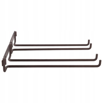 Wieszak na kieliszki kuchenny metalowy 27CM
