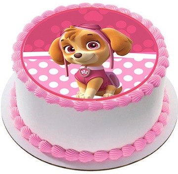 OPŁATEK na TORT PSI PATROL PAW PATROL GRUBY WZORY