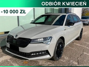 Skoda Superb III Kombi Facelifting 2.0 TSI 190KM 2024 Skoda Superb Sportline 2.0 TSI 190KM DSG Selection Canton Aktywny tempomat