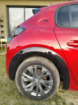 PEUGEOT E-208 ЗАДНЯЯ ДВЕРЬ В КОМПЛЕКТЕ, БАМПЕР, ФОНАРИ, КРЫЛЬЯ, РЕМЕНЬ