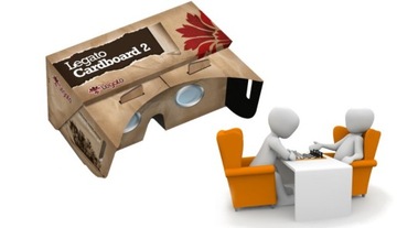 ЛЕГАТО КАРТОН 2 3D ОЧКИ GOOGLE VIRTUAL VR