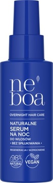 NEBOA NATURALNE SERUM NA NOC NAWILŻAJĄCE REGENERUJĄCE I WYGŁADZAJĄCE WŁOSY