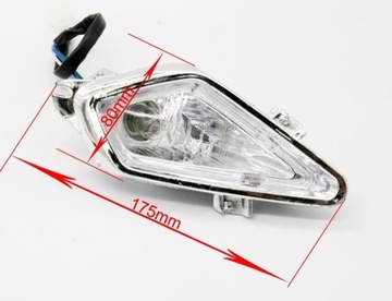 Lampa przód LAMPY Quad ATV 110 125Q Panthera KPL