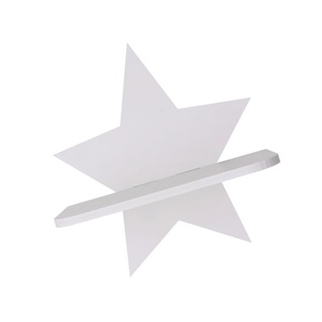 PŁYWAJĄCE PÓŁKI NA KSIĄŻKI PENTAGRAM MODELOWANIA KUCHNI