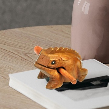 Деревянная лягушка Guiro Rasp Wah Sound, аккомпанемент музыкальных инструментов, 8x8 см