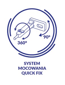 Каркас унитаза скрытого монтажа ПНЕВМАТИЧЕСКИЙ для сухого монтажа K97-521 Cersanit