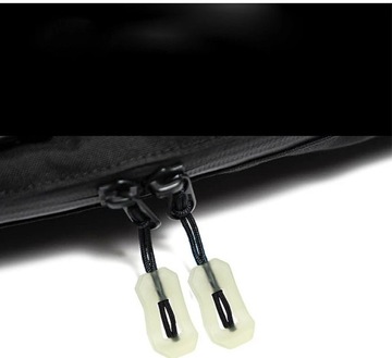 zipper cord pull tab Glow-in-the-dark function