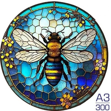 Sunflower Butterfly Jigsaw Wood Puzzle, Difficult To Play Irregular Animal
