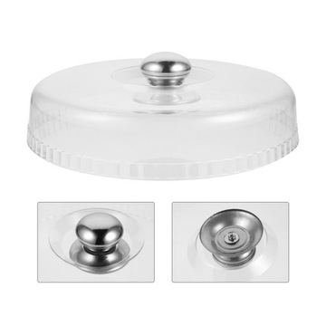 Стеклянная пластинчатая крышка в виде купола.