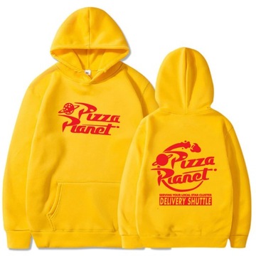 męska bluza Pizza Planet Cartoon bluzy z nadrukiem