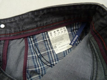 HUGO BOSS Regular męskie grafitowe spodnie jeansy W32 L32 32x32