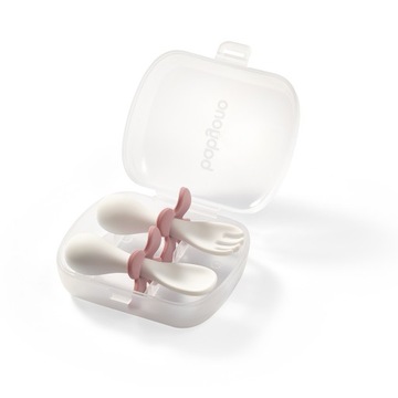 BABYONO ЭРГОНОМИЧНЫЕ СТОЛОВЫЕ ПРИБОРЫ ДЛЯ ДЕТЕЙ