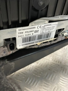 DESKA AIRBAG ULOŽENÍ PÁSY MERCEDES S W222 ORIG. FV