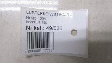 KORANDO III FACELIFT ZRCÁTKO ZPÁTEČNÁ 13-18 36