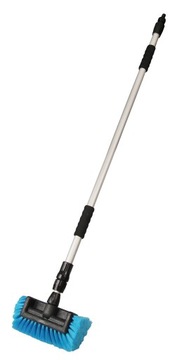 Проточная щетка с телескопической палкой 141-240см для мойки автомобилей AMIO