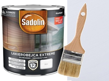 Лак-морилка Sadolin EXTREME Белый 2,5л
