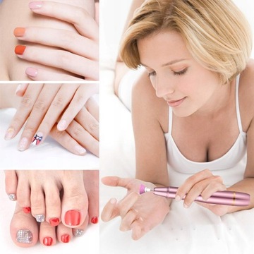 ЭЛЕКТРИЧЕСКАЯ Шлифмашинка для ногтей ПЕДИКЮРНАЯ ПИЛКА ДЛЯ МАНИКЮРА НАБОР