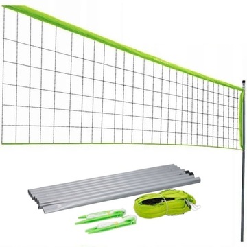 Siatka, słupki do siatkówki Dunlop Sport Net