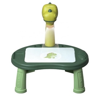 TABLICA DO RYSOWANIA STOLIK DINOZAUR PROJEKTOR 24 WZORY + 2 GRY PREZENT