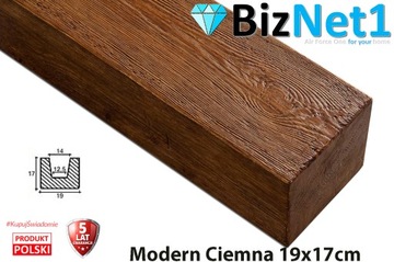 Belka Belki rustykalne dekoracyjna Modern 19x17 2M