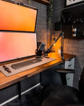 ПРОФЕССИОНАЛЬНЫЙ ДИНАМИЧЕСКИЙ МИКРОФОН USB/XLR С ПОДУШКОЙ ПОДКАСТ ИГРЫ