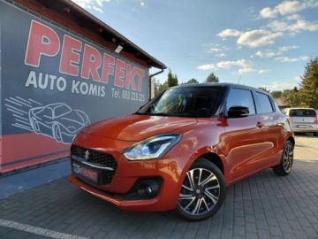 Suzuki Swift VI 2021 Suzuki Swift Hybryda Navi Kamera Klimatronik Asystent 1.2 Hybryda 83KM