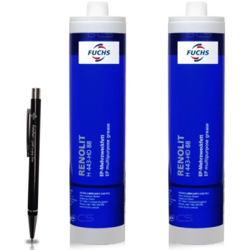 2 x FUCHS RENOLIT H 443-HD 88 - LITHIUM GREASE - NLGI 2-3 REINER 500g