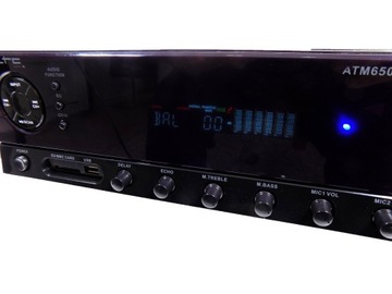 КОЛОННЫ СЦЕНЫ 1600 Вт СВЕТОДИОДНЫЙ FM КОНЦЕВОЙ BLUETOOTH