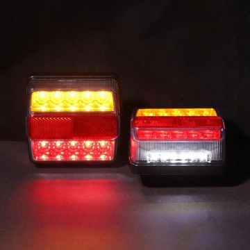 12V VODOODPUDIVÉ SVĚTLA PŘÍVĚSU LED