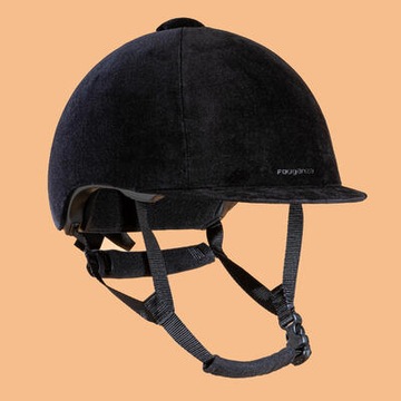 Kask jeździecki 140 aksamit