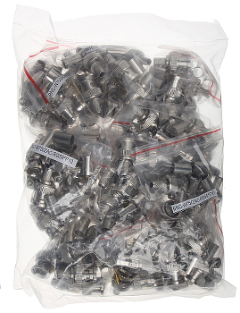 ОБЖИМНАЯ ЗАГЛУШКА BNC-W75/ZAC-RG59*P100