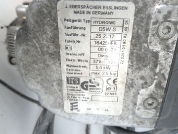 WEBASTO SAAB HYDRONIC 37W 12V СТОЯНОЧНЫЙ ОБОГРЕВ