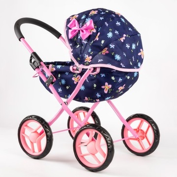 КОЛЯСКА KINDERPLAY DOLL Глубокая гондола со складным верхом