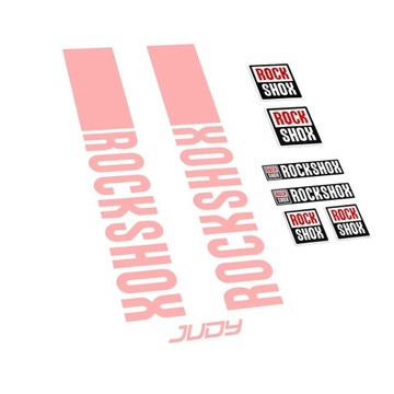 Совместимые наклейки на вилки ROCK SHOX JUDY