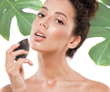 GĄBKA DO MAKIJAŻU MOSAIC BLENDER DO PODKŁADU SPONGE BEAUTY BLENDER MARBLE