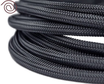 OPLOT NA KABLE POLIESTER 8mm-16mm osłona CZARNY 1m