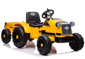 Трактор на акумуляторі з Причепом CH9959 Жовтий