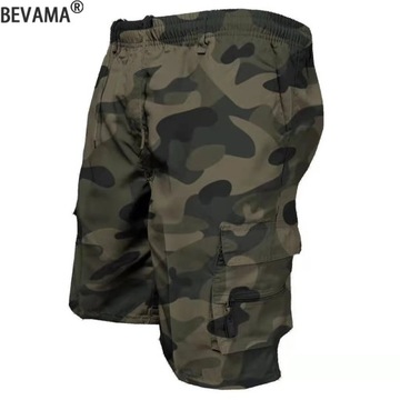 Summer Military Cargo Shorts Men Camouflage Tactic