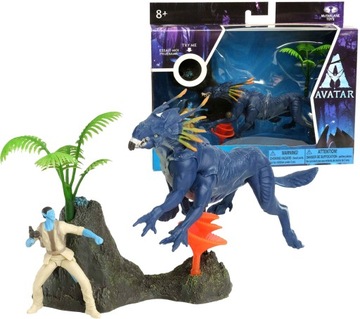 Oryginalna FIGURKA McFarlane Avatar W.O.P Deluxe Jake Sully vs Thanator