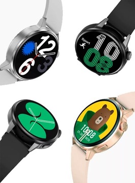 SMARTWATCH SMARTBAND SMART TALKS ЖЕНСКИЙ СПОРТ PL МЕНЮ ПОЛЬСКИЙ ЭКГ