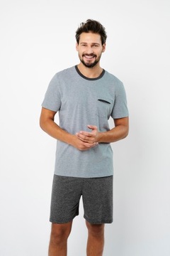 Piżama męska Italian Fashion Stefano bawełna XXL