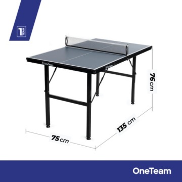 Детский стол для настольного тенниса OneTeam 135 x 75 x 76 см