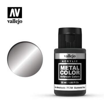 VALLEJO Metal Color Gunmetal Grey