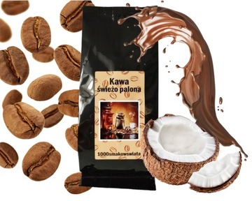 CZEKOLADOWO - KOKOSOWA - kawa smakowa (100 g) ziarnista CZEKOLADA KOKOS