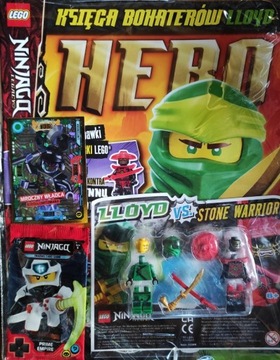Lego ninjago Hero 2/23 magazyn Lloyd + Stone Warrior