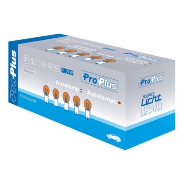 ЛАМПОЧКА 12V P21W 21W BA15s оранжевая - ProPlus
